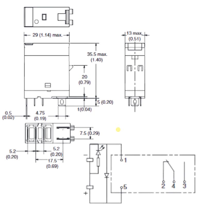 RELAY DC 12V 5979